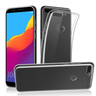 Silikonový kryt (obal) pre Huawei Y7 2019 Priesvitný