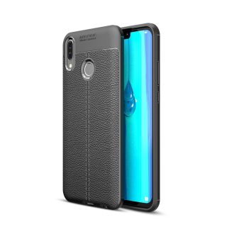 Silikonový kryt Litch pre Huawei Y7 2019 čierny