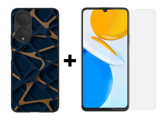 9D SKLO + KRYT 2v1 pre Honor X7 - Pattern 004