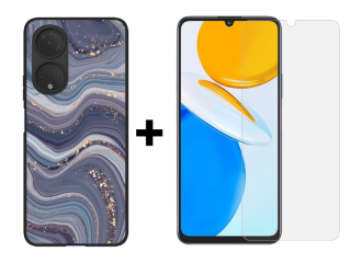 9D SKLO + KRYT 2v1 pre Honor X7 - Pattern 012