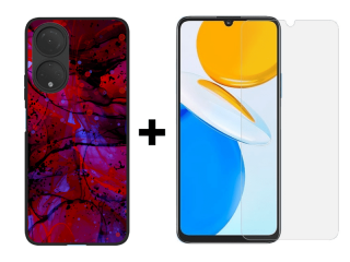 9D SKLO + KRYT 2v1 pre Honor X7 - Pattern 014