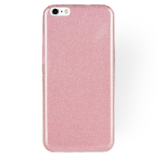 Silikonový kryt (obal) pre Apple iPhone 6 a 6S - Glitter ružový