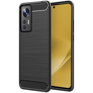 Silikónový kryt pre Xiaomi 12 Lite - CARBON čierny