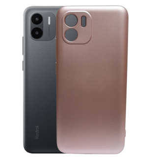 Silikónový kryt pre Xiaomi Redmi A1 / Redmi A2 - metallic ružový