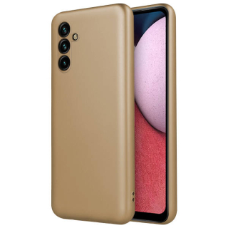 Silikónový kryt pre Samsung Galaxy A14 4G / A14 5G - metallic zlatý