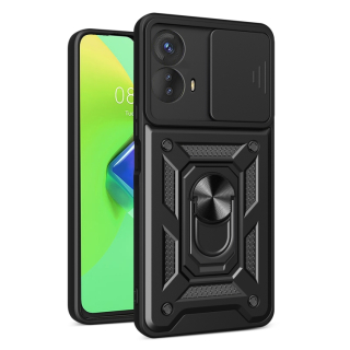 Tvrdený kryt na Motorola Moto G73 5G - RING ARMOR čierny