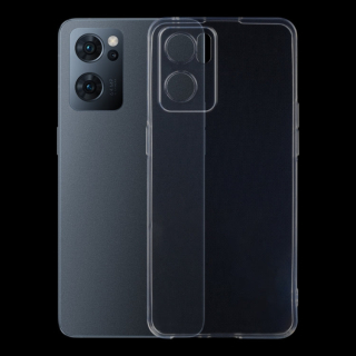 Silikónový kryt na Oppo Reno 7 Lite 5G – priesvitný