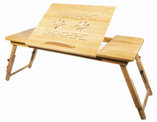 Bambusový stolík na notebook XL