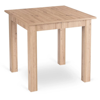 Rozkladací stôl BEN – 80–200 cm, dub artisan