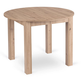 Rozkladací stôl JAMES – 103–223 cm, dub artisan