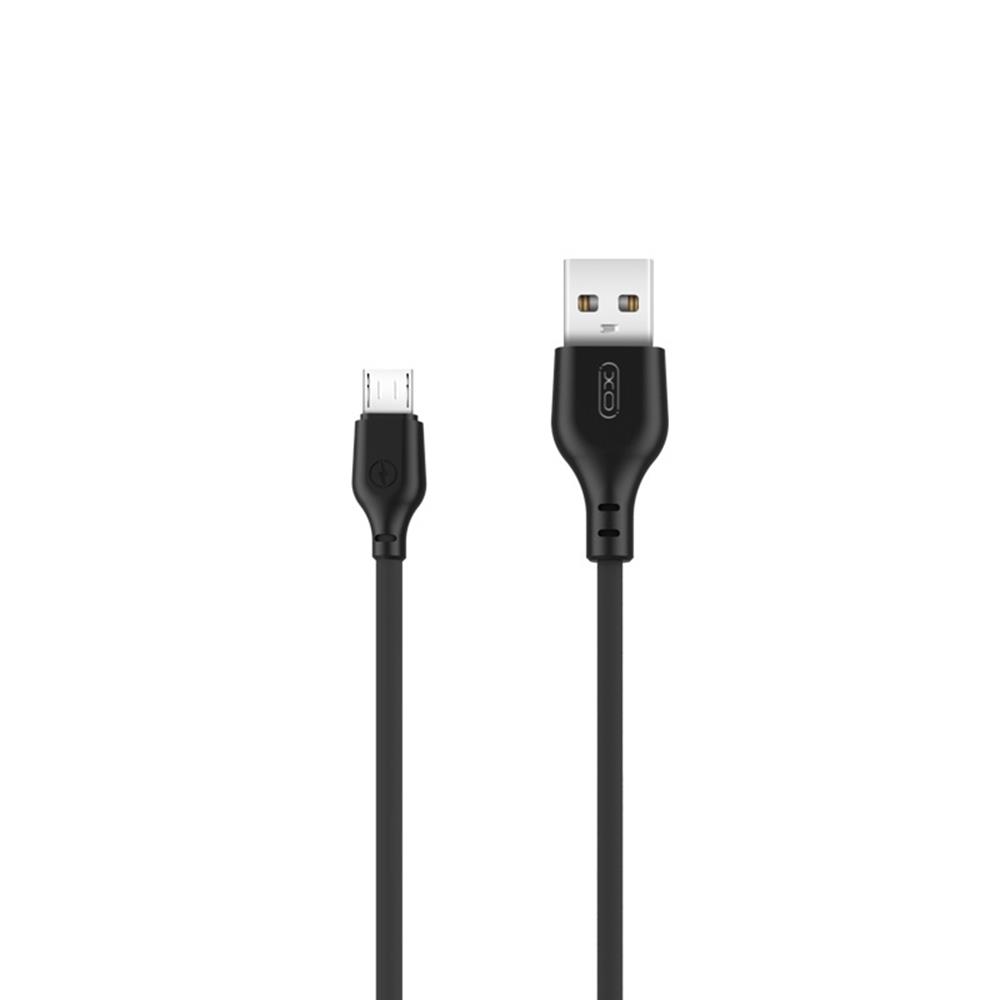 XO kabel NB103 USB - microUSB 1,0 m 2,1A čierny
