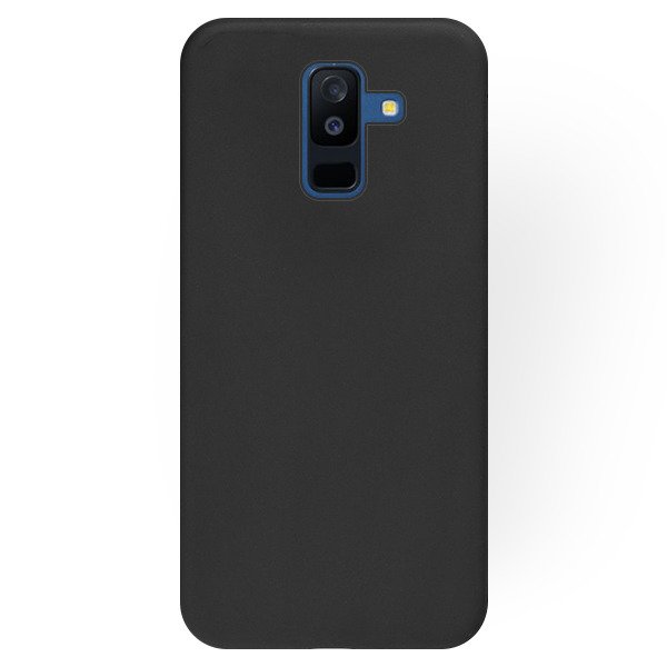 Silikonový kryt (obal) na Samsung Galaxy A6 2018 PLUS matná čierna