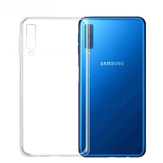 Silikonový kryt (obal) na Samsung Galaxy A7 2018 priesvitný