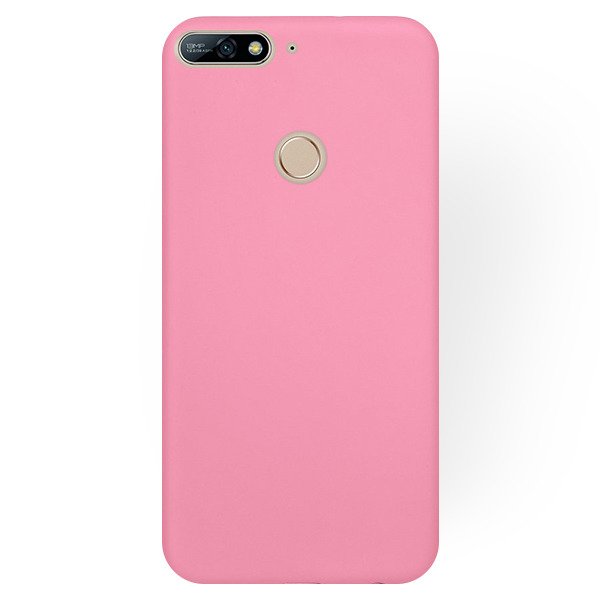 Silikonový kryt (obal) pre Huawei Y7 / Y7 Prime (2018) ružový