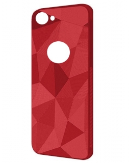 Silikonový kryt pre Apple iPhone 6 / 6s Geometric červené