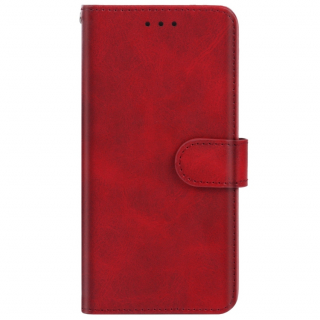 Knižkové puzdro pre Huawei Nova 8i / Honor 50 Lite - Solid červené