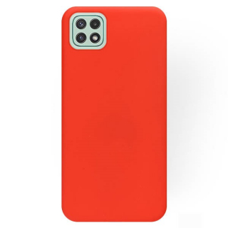 Silikónové puzdro na Samsung Galaxy A22 5G - červené