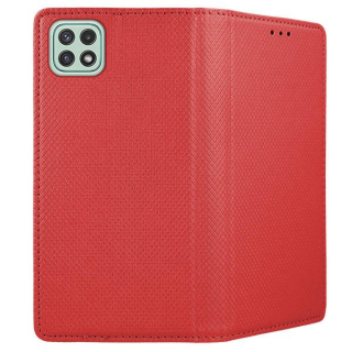 Púzdro Smart Magnet na Samsung Galaxy A22 5G červené