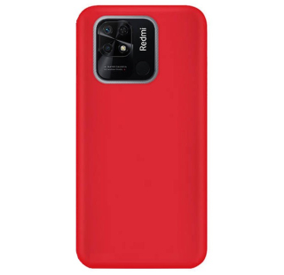 Silikónový kryt pre Xiaomi Redmi 10C - červený