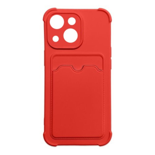 Tvrdený kryt pre Apple iPhone 13 - Card Armor červený
