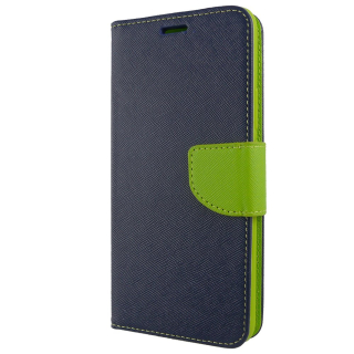 Knižkové puzdro na Samsung Galaxy S22 - Smart Fancy modro zelené