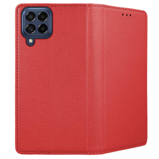 Knižkové puzdro pre Samsung Galaxy M53 5G - Smart Magnet červené