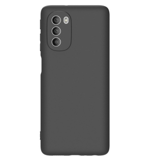 Silikónový obal na Motorola Moto G52 - čierny