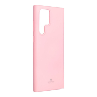Silikónový kryt na Samsung Galaxy S22 Ultra - ružový