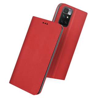 Knižkové puzdro pre Xiaomi Redmi 10 / Redmi 10 2022 - Smart Magnet červené