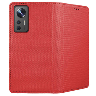 Knižkové puzdro pre Xiaomi 12 Lite - Smart Magnet červené