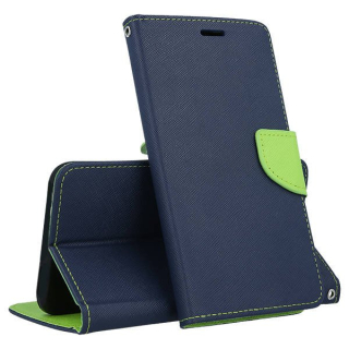 Knižkové puzdro Smart Fancy na Samsung Galaxy A22 5G - modro zelené