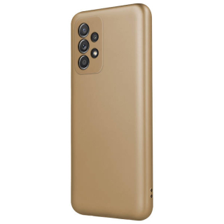 Silikónový kryt na Samsung Galaxy A53 5G - Metallic zlatý