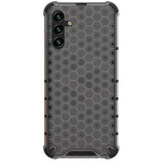 Tvrdený kryt pre Samsung Galaxy A04s - Honeycomb čierny