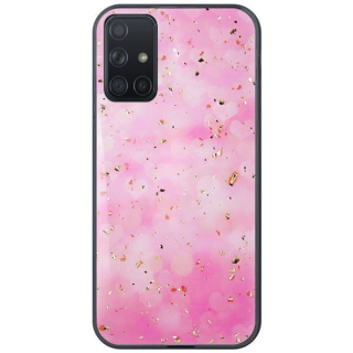 Silikónový kryt na Samsung Galaxy A71 - Glam pink