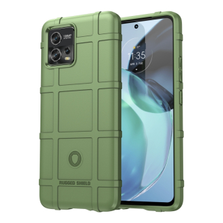 Tvrdený kryt Coverage pre Motorola Moto G72 - zelený