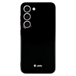 Silikónový kryt pre Samsung Galaxy S23 5G - Jelly čierny