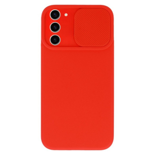 Tvrdený kryt pre Samsung Galaxy S23 5G - Camshield červený