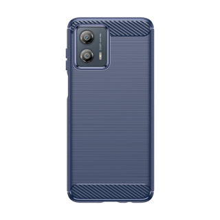 Silikónový kryt pre Motorola Moto G53 5G - CARBON modrý