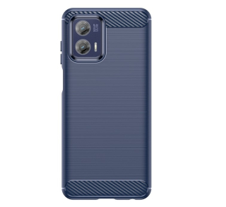 Silikónový kryt na Motorola Moto G73 5G - CARBON modrý