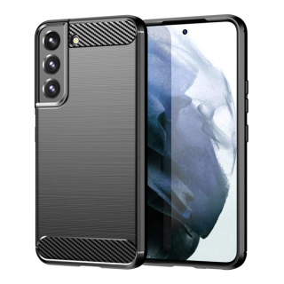 Silikónový kryt pre Samsung Galaxy S23 5G - CARBON čierny