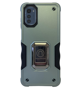 Tvrdený kryt pre Motorola Moto E32 / E32s - Defender BULKY zelený