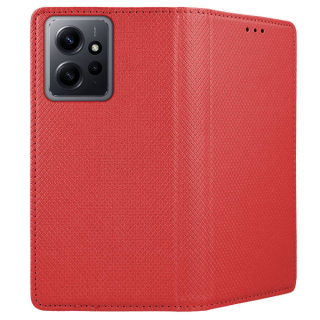 Knižkové puzdro pre Xiaomi Redmi Note 12 - SMART MAGNET červené