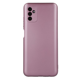 Silikónový kryt pre Samsung Galaxy A14 4G / A14 5G - Metallic ružový
