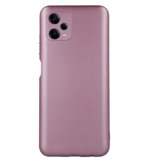 Silikónový kryt na Xiaomi Redmi Note 12 Pro 5G - Metallic Ružový