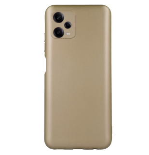 Silikónový kryt na Xiaomi Redmi Note 12 Pro 5G - Metallic Zlatý