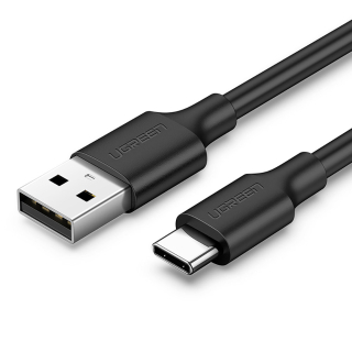 Ugreen kábel USB - USB Type C Quick Charge 3.0 3A 0.25m čierny (US287 60114