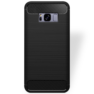 Silikónový kryt pre Samsung S8 PLUS - CARBON čierny