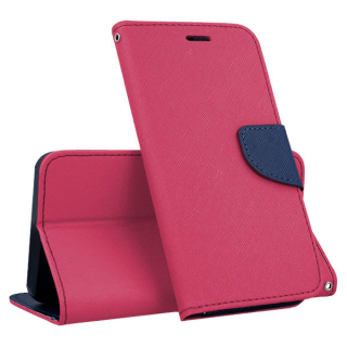 Knižkové puzdro Smart FANCY na Samsung Galaxy S20 - ružovo modré