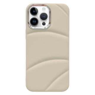 Zadný ochranný kryt pre iPhone 15 Pro Max - JACKET biely