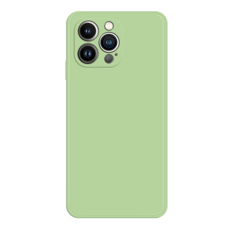 Silikónový kryt pre iPhone 15 Pro - zelený